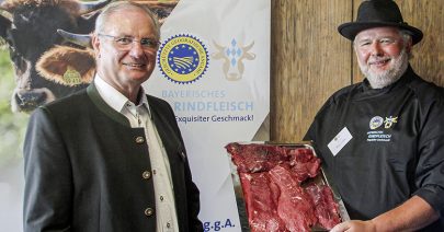 Bayerischem Rindfleisch